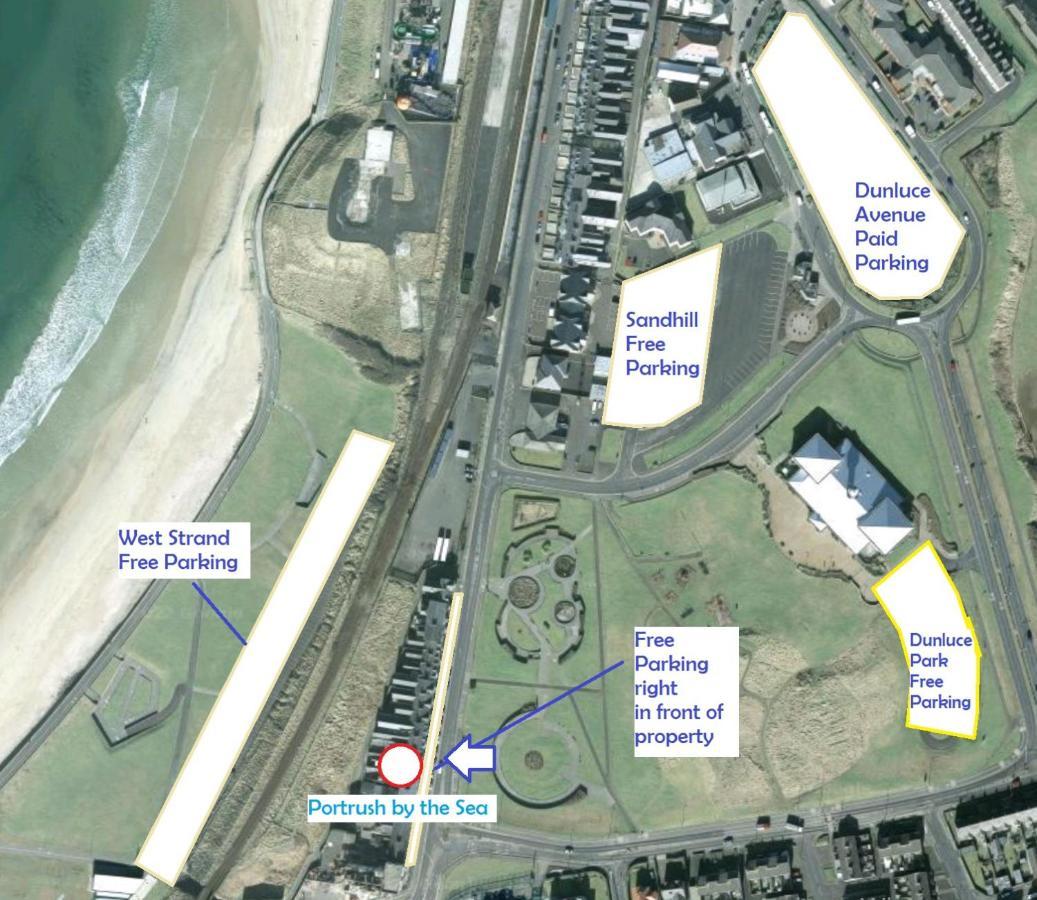 Apartamento 5 Dunluce Park - Portrush By The Sea Exterior foto